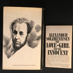 Lot ALEXANDER SOLZHENITSYN 1st US Ed HC/DJ AUGUST 1914 + LOVE-GIRL & INNOCENT pb