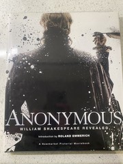 Anonymous: William Shakespeare Revealed (Newmarket Pictorial Moviebook)