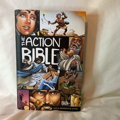 The Action Bible: God’s Redemptive Story by Sergio Cariello HC 2020 David C Cook