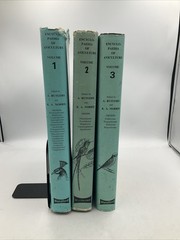 Encyclopedia of aviculture set 3 books, hardcover, blandford press