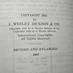 The Master Bible Dickson Vintage 1967 Revised & Enlarged Indexed Morocco Leather