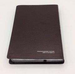 NIV Thinline Reference Bible (2002, Premium Bonded Leather) Burgundy W/Box