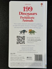 199 Dinosaurs and Prehistoric Animals Kids Board Book by Hannah Watson BRAND NEW