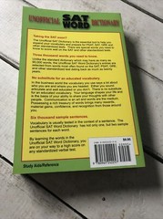 The Unofficial SAT Word Dictionary The Book the College Board Didn’t… Butchers