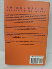 Animal Dreams by Barbara Kingsolver (1990, Hardcover) 1st Ed
