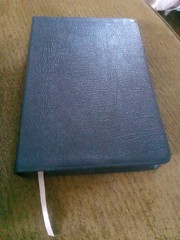 Holy Bible Kenneth Copeland Reference Edition KJV Red Letter Blue Leather 1991