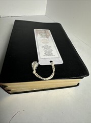 Holy Bible King James Version cross section reference as shown