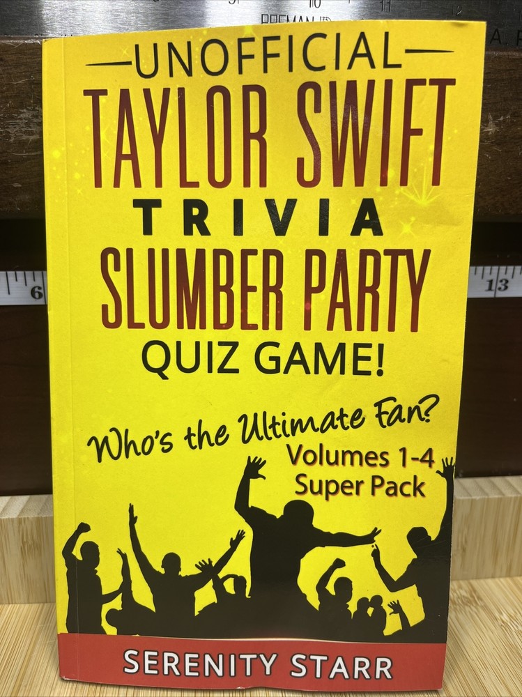 Unofficial Taylor Swift Trivia Slumber Party Quiz Game Super Pack – Starr