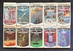 Lot of 60 Perry Rhodan Books Science Fiction Vintage Ace First Printings 1970’s