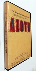 Azoth: The Occult Magazine of America. Near complete run on DVD or USB Drive