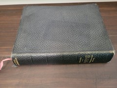 1934 Vintage KJV Thompson Chain Reference Bible Leather B. B. Kirkbridge Bible