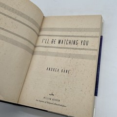 I’ll Be Watching You: A Novel by Andrea Kane Hardcover AU