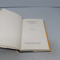 The Epistles of John: 1967 The Gospel Hour, Inc. Hardcover by Oliver B. Greene