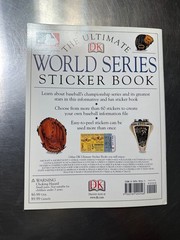 DK Ultimate World Series Sticker Book MLB Baseball 60+ Stickers New