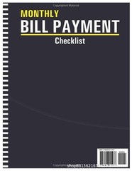 2PCS Monthly Bill Payment Checklist: Bill Tracker Notebook, the 4-Year Guide