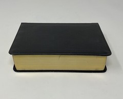 Holman KJV Large Print Compact Bible Black Premium Bonded Leather Red Letter