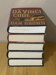 Dan Brown 5 HC Book Lot Robert Langdon Davinci Code Series. Inferno, Origin..