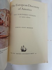 The European Discovery Of America Samuel Eliot Morison