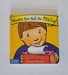 Best Behavior Series 4 Book Lot Diapers Noses Voices/Yelling Teeth/Biting