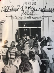 1974 The Round-Up Crockett Junior High School Yearbook, Odessa, Texas