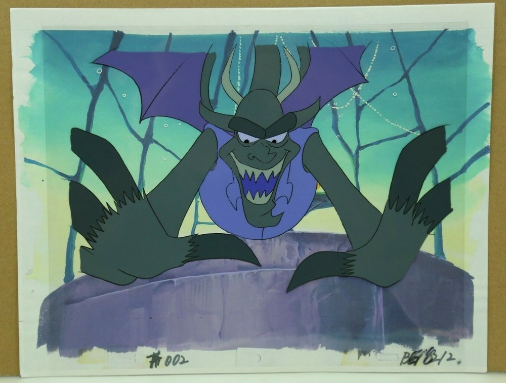 The OZ Kids Original Animation Production Cel & Copied Background (24-13)