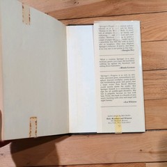 David Markson ~ SPRINGER’S PROGRESS 1st Edition 1977 Hardcover Ex-Library