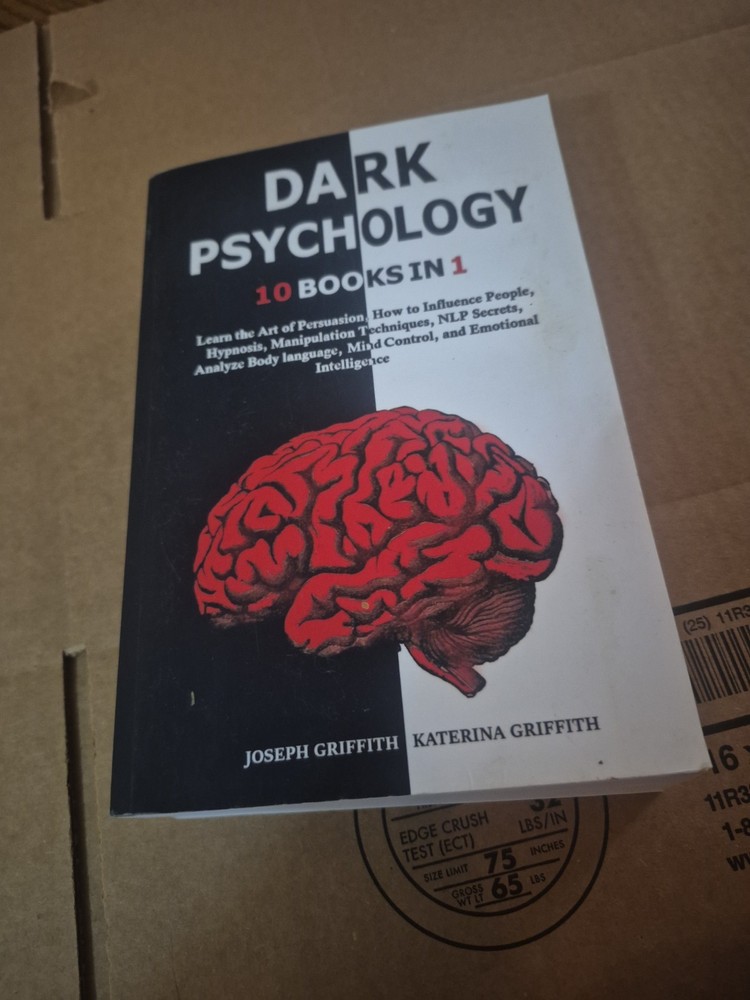 Dark Psychology 10-in-1 book by Joseph Griffith & Katerina Griffith PaperBack