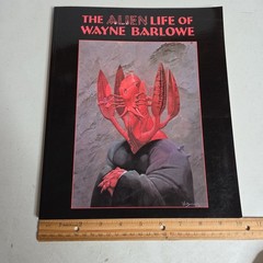 The Alien Life of Wayne Barlowe by Morpheus 1st Edition TPB 1995 Fantasy Art
