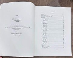 Descriptions of Tennessee Caves by Larry Matthews 2000 SC Dept of Env & Cons G