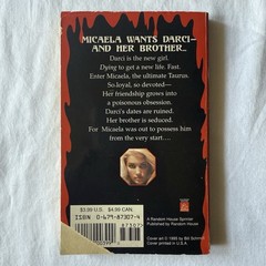 Zodiac Chillers: Twisted Taurus by Ellen Steiber (1995) Vintage YA Horror Rare