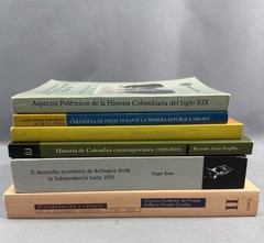 Lot of 6 Paperback Books on Colombian History & Sociology Various Titles Authors