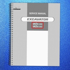 YANMAR ViO 45-5-B 55-5-B Service Manual – FASTENED – COVERED – XL FOLDOUT PAGES