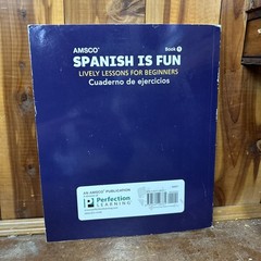 Spanish Is Fun, Book 1 – Cuaderno – Paperback, by Perfection Learning – Good o
