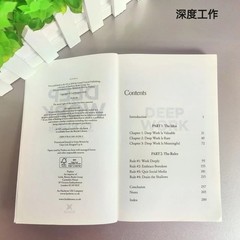 Deep Work English Book By Cal Newport Rules for Focused Success In A Distracted
