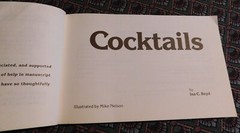 VINTAGE 1978 COCKTAILS AND HORS D’OEUVRES BY NITTY GRITTY COOKBOOKS 88 PAGES