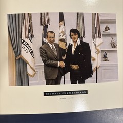 SIGNED The Day Elvis Met Nixon by Egil „Bud” Krogh – 1994 PB Pub. Pejama Press