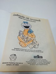 Sesame Street Animals All Around Jumbo Coloring Activity Book