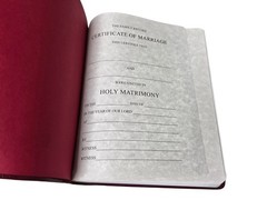 God’s Holy Bible KJV Special Margin Edition LARGE PRINT 1999 Burgundy Red Letter