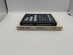 Building a Second Brain & The Para Method By Tiago Forte Hardcover BOOK LOT OF 2