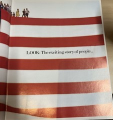 The LOOK Book by Leo Rosten, editor 1975 First Edition Vintage Large Format HC