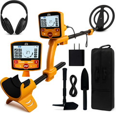 Metal Detector for Adults, Professional Waterproof Gold & Silver Detector, Recha