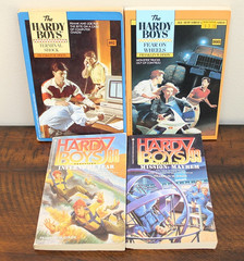 Vintage 90s HARDY BOYS BOOK LOT #102 108 Case Files #88 93 Franklin Dixon Books