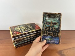 Everworld I-VII 1-7 Book Lot K.A. Applegate Paperback
