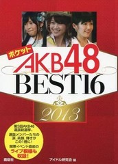 AKB48 Pocket Photo Book Best16 2013 Paperback 8.3in Idol Collectible