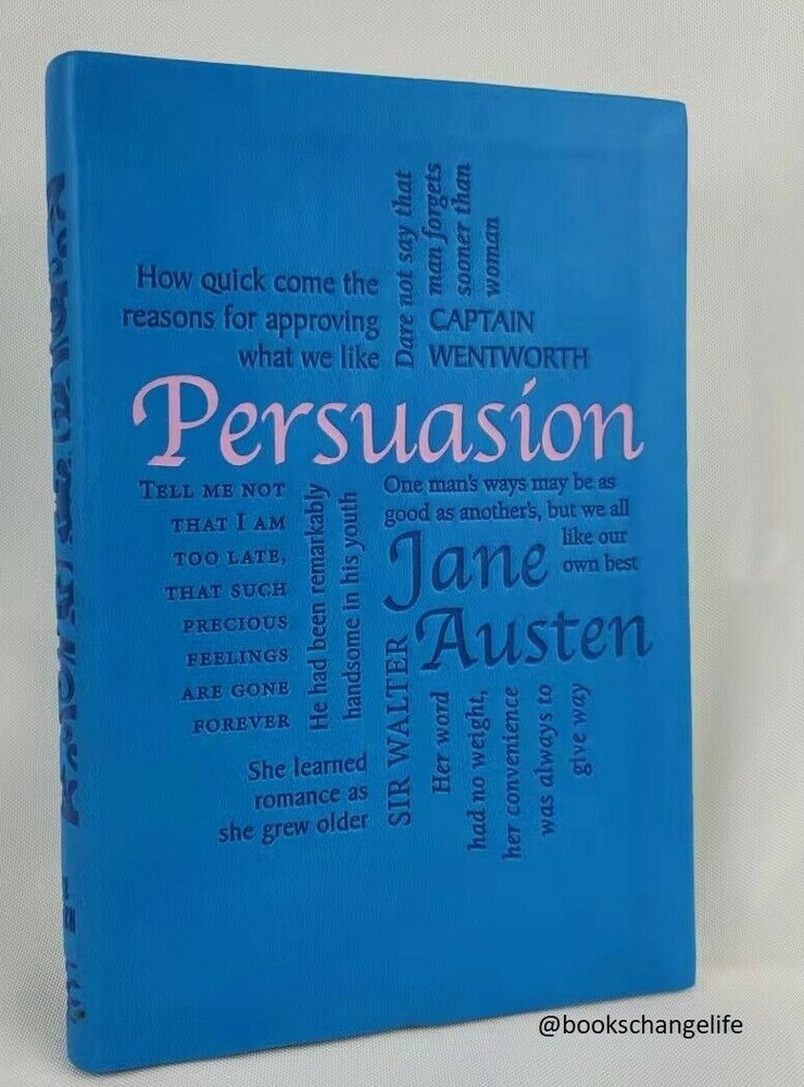 PERSUASION by Jane Austen Flexi Bound Soft Faux Leather Edition Like NEW