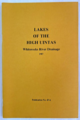 lotof 4 Lakes of the High Uintas Utah Several River and Creek Drainage see below