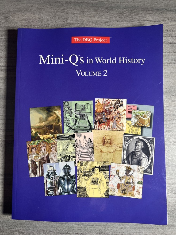 DBQ Mini-Qs in World History Volume 2 Soft Cover NEW