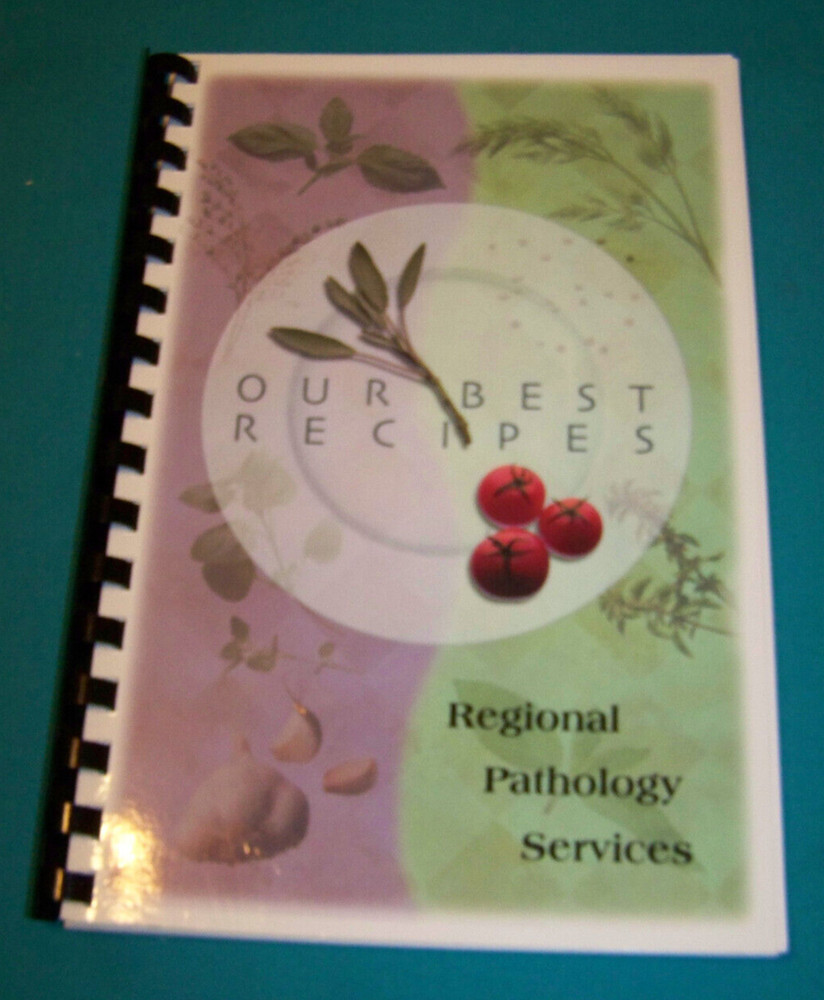 Regional Pathology Services Kettering Ohio Cookbook 2002
