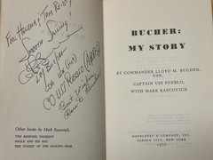 SIGNED / LLOYD M 'PETE’ BUCHER MY STORY / USN Captain USS Pueblo 1st Print+ More