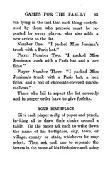 Games And Parties For Children „1916” 194 Pages